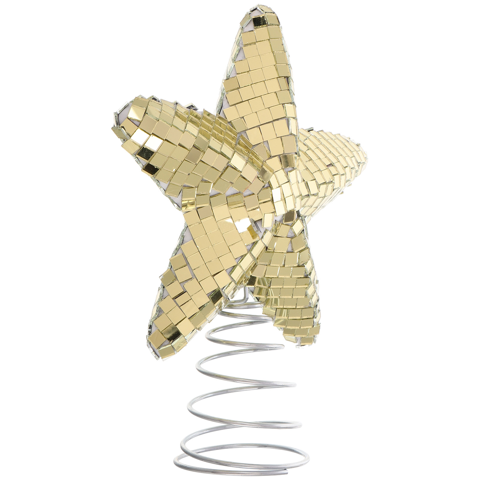 Star Tree Topper - Hiasan Puncak Pohon Natal Bola Disko