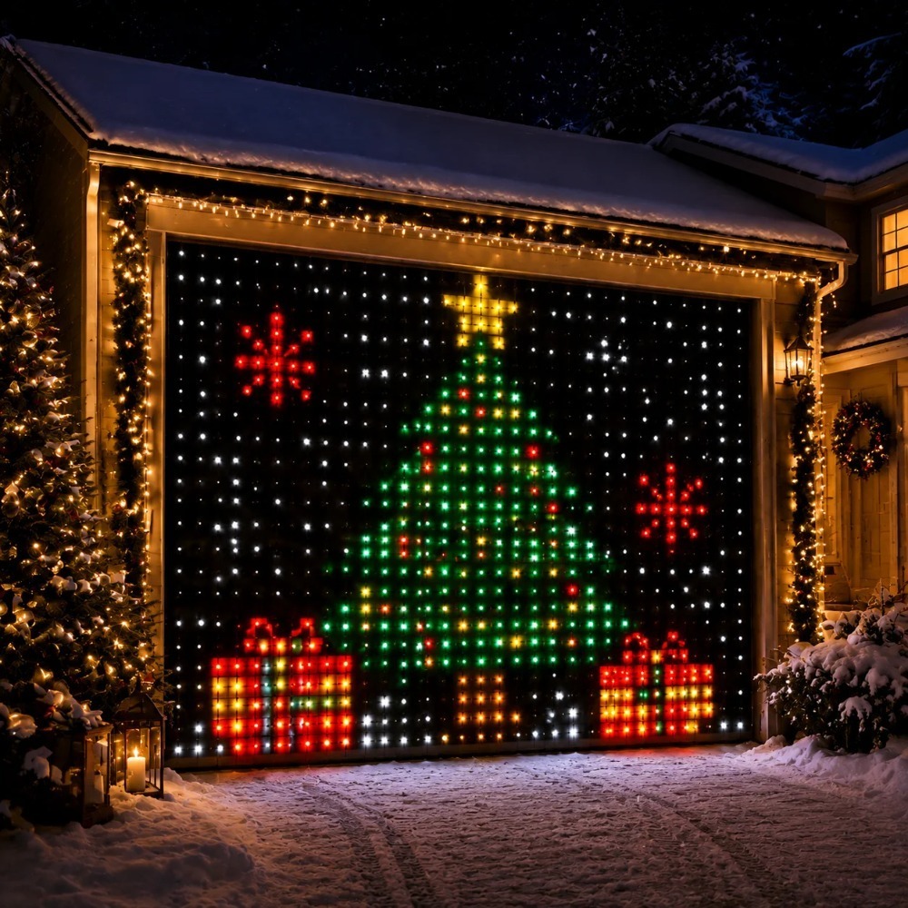Led Fairy String Lights - Lampu Tirai LED RGB Pintar dengan