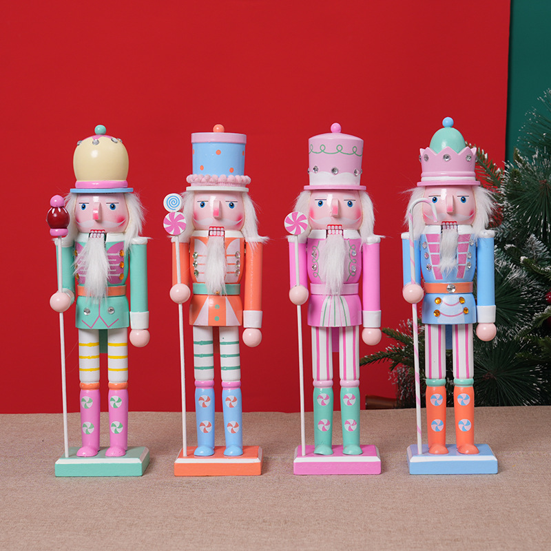 Nutcracker Figurine - Figurine Prajurit Nutcracker 30cm, Boneka Hiasan