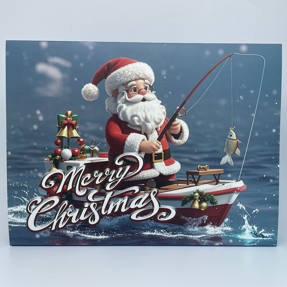 Advent Calendar Gift - Kotak Hadiah Perlengkapan Memancing Natal, Kalender