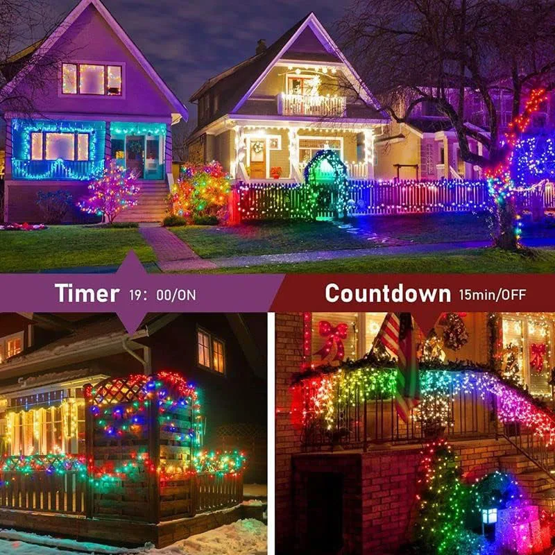 Lampu LED String WS2812B RGBIC - Led Fairy String Lights ulasan dan harga