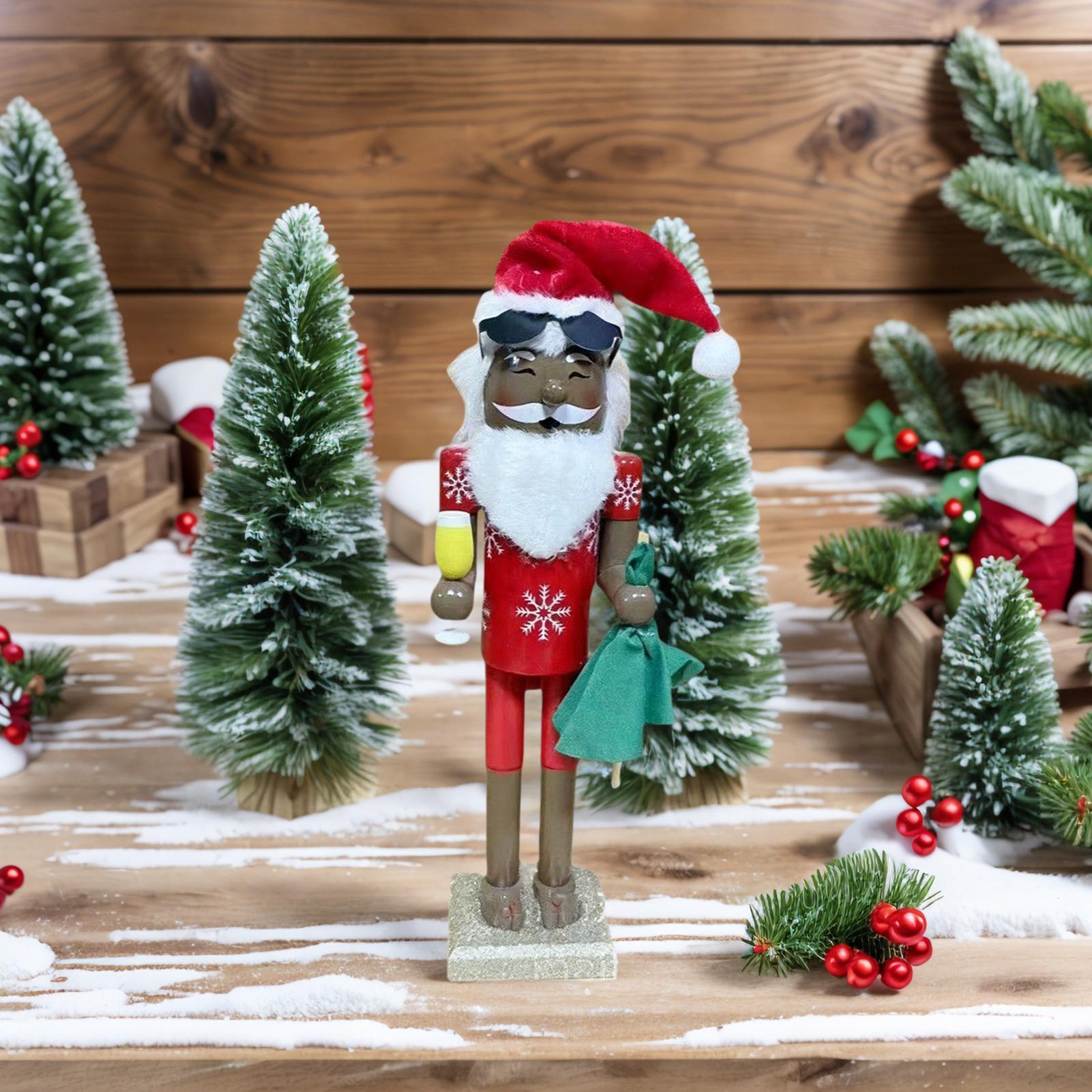 Ornamen Nutcracker Natal Santa - Nutcracker Figurine ulasan dan harga