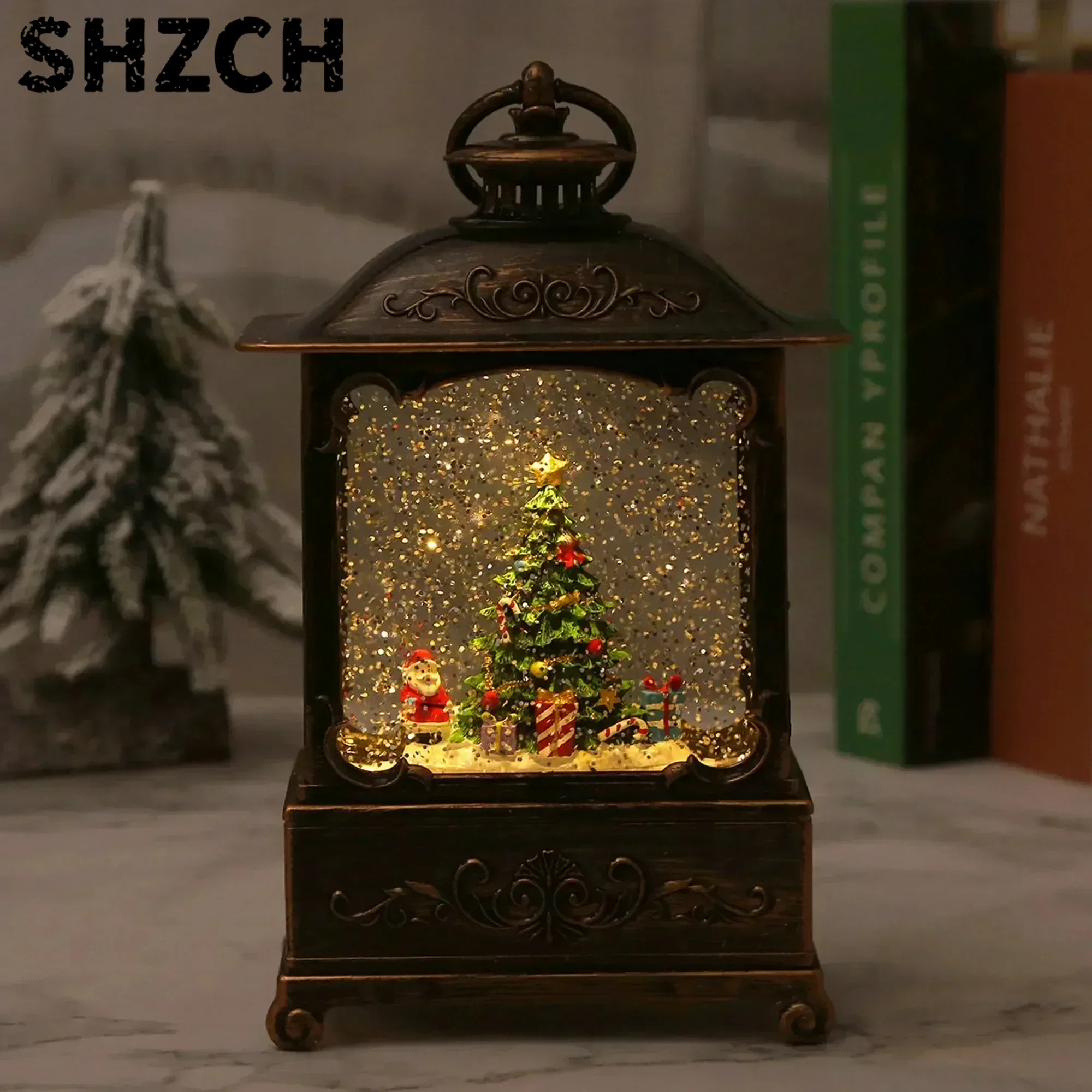 Kotak Musik Lentera Bola Salju - Snow Globe Musical ulasan dan harga