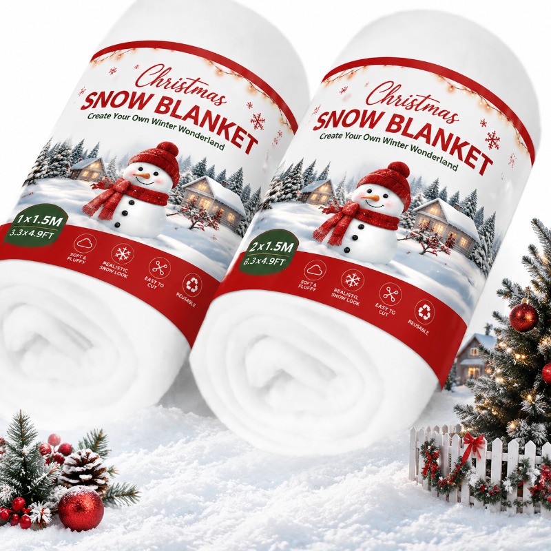 Karpet Salju Buatan, Selimut S - Christmas Throw Blanket ulasan dan harga