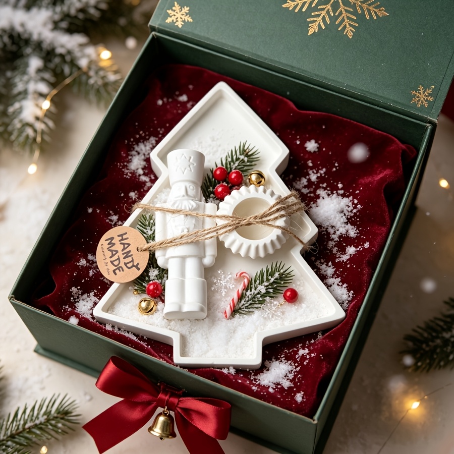 3 buah Cetakan Silikon Bentuk  - Nutcracker Figurine ulasan dan harga