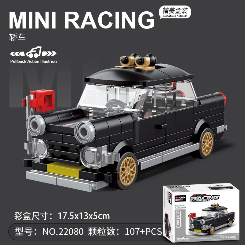 DIY mobil balap Bus kendaraan  - Lego Set Creator ulasan dan harga