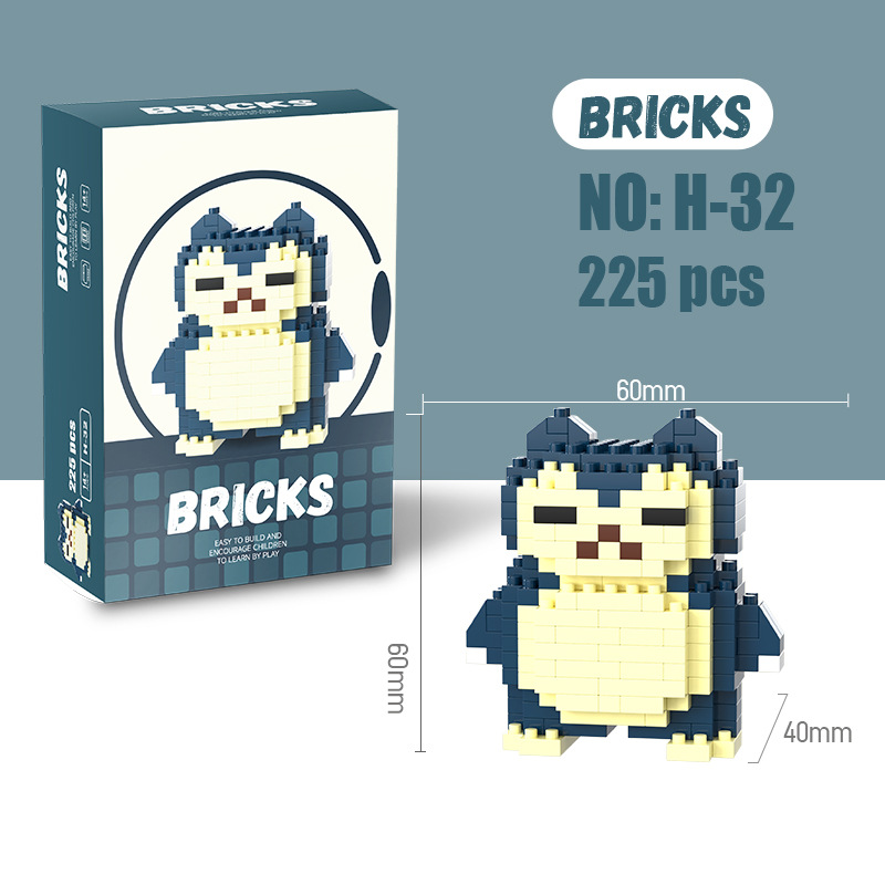 Blok Bangunan Mikro Pokemon Pi - Lego Set Technic ulasan dan harga
