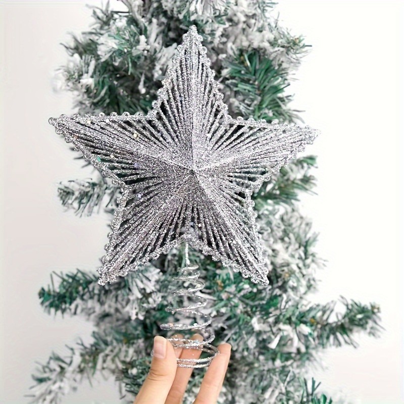 1Pcs Hiasan Puncak Pohon Natal - Star Tree Topper ulasan dan harga