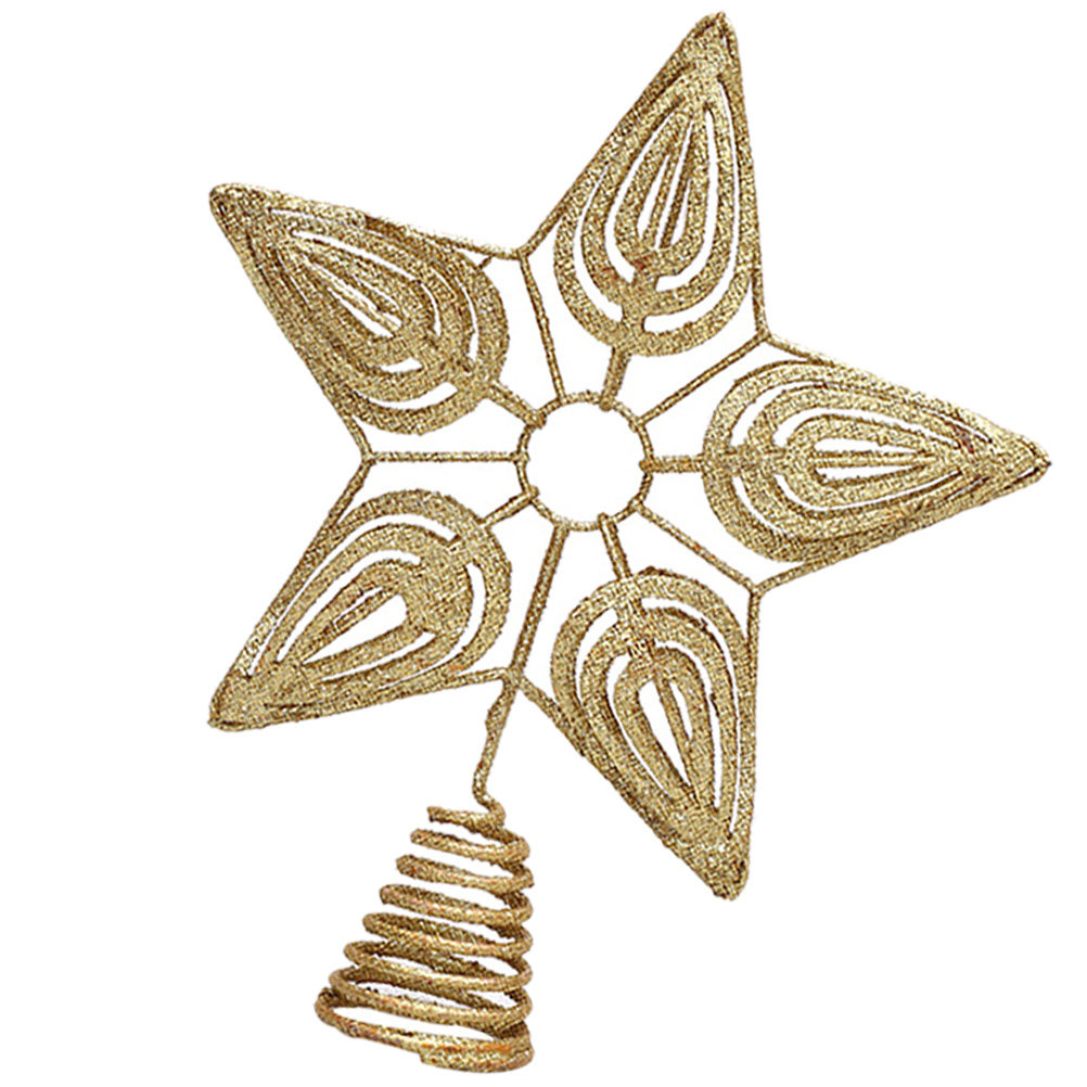1Pcs Hiasan Puncak Pohon Natal - Star Tree Topper ulasan dan harga