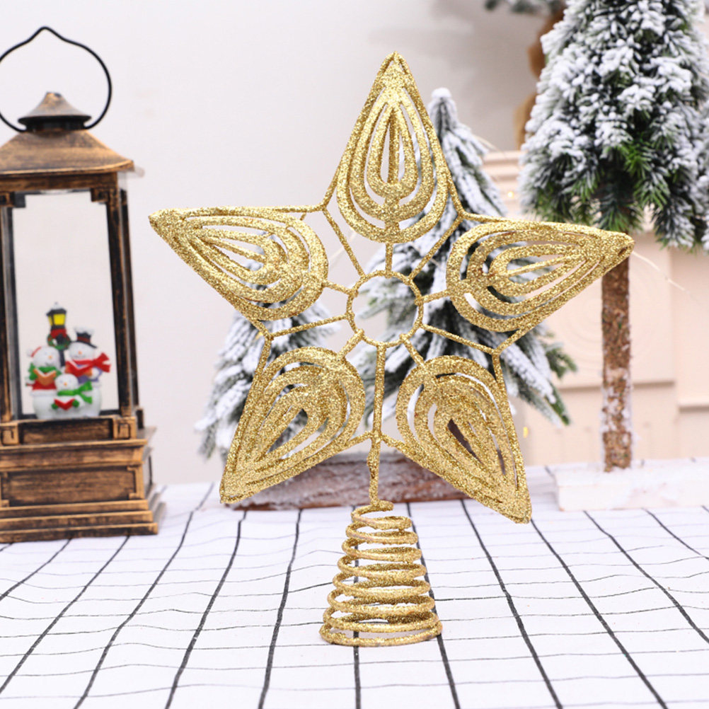 1Pcs Hiasan Puncak Pohon Natal - Star Tree Topper ulasan dan harga