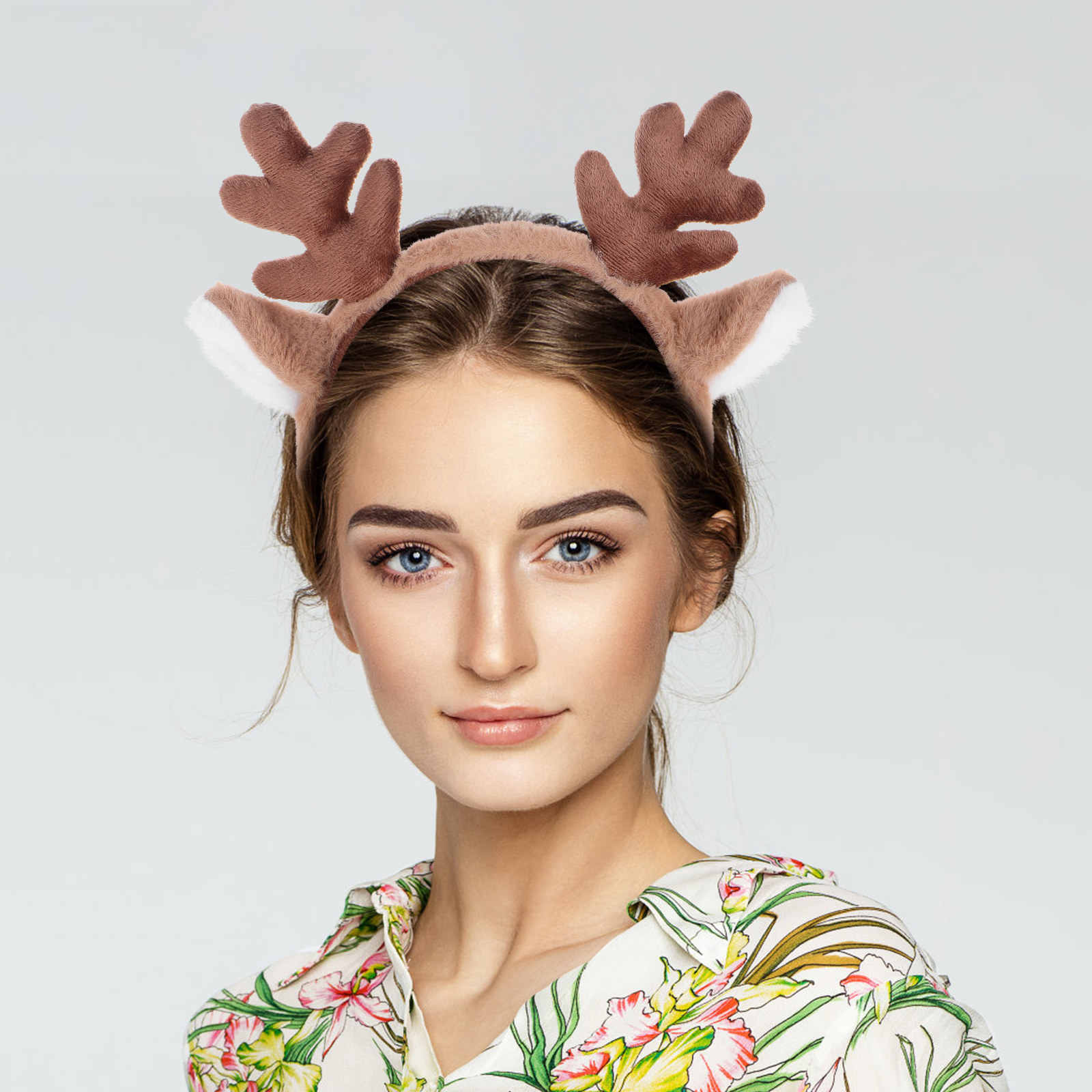 Bando Natal Desain Tanduk Rusa - Reindeer Antlers Headband ulasan dan harga