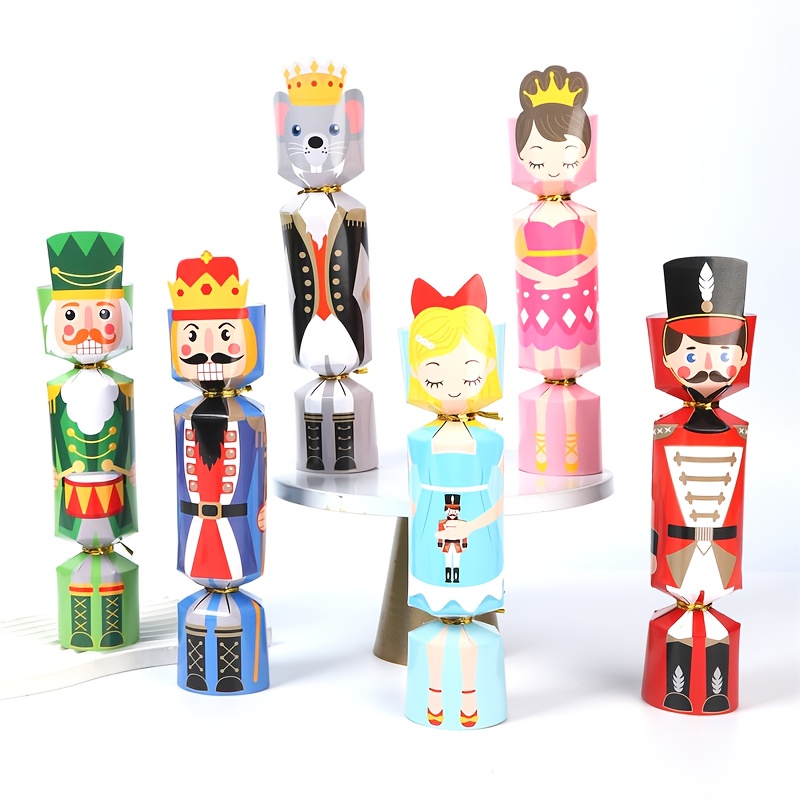 24 Buah Kotak Permen Natal Ten - Nutcracker Figurine ulasan dan harga
