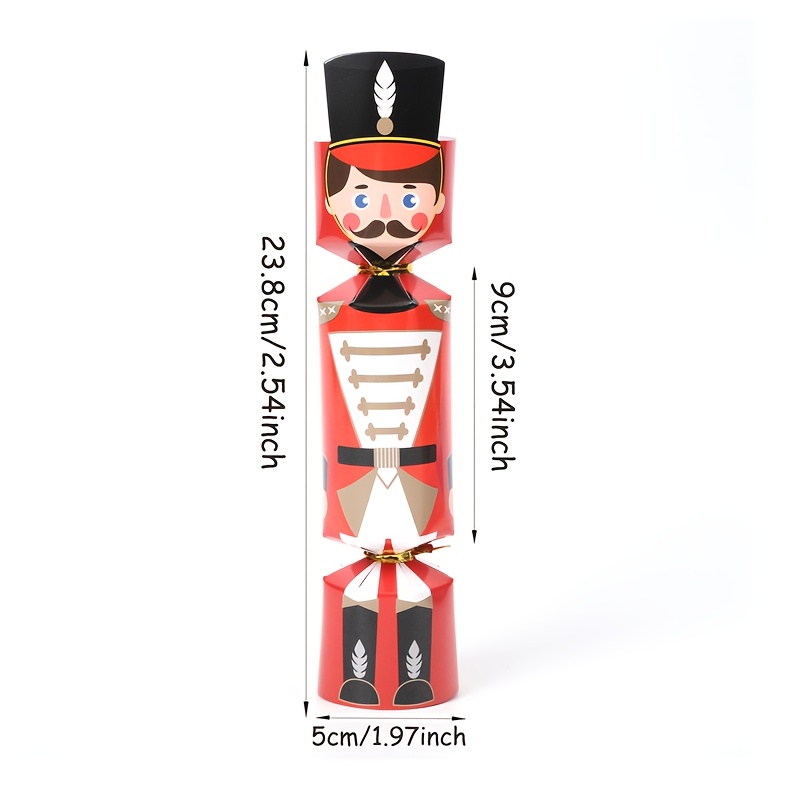 24 Buah Kotak Permen Natal Ten - Nutcracker Figurine ulasan dan harga