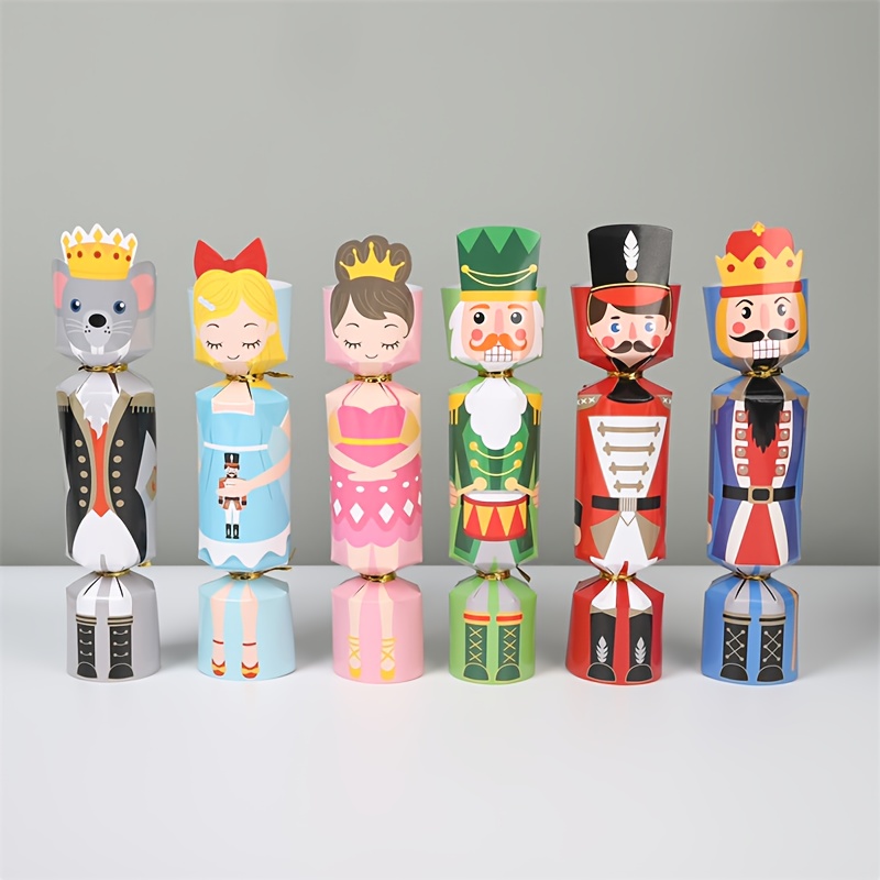24 Buah Kotak Permen Natal Ten - Nutcracker Figurine ulasan dan harga