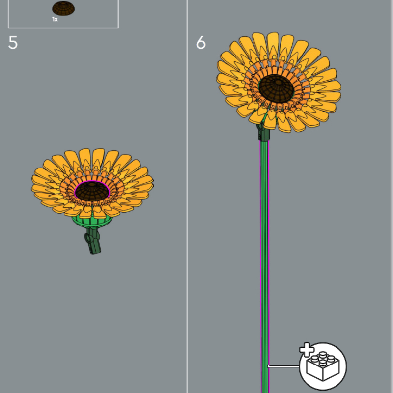 Set Blok Bangunan Lush Bouquet - Lego Set Technic ulasan dan harga